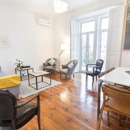 Lovelystay Charming Arroios Lägenhet *